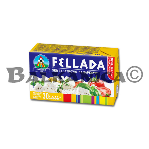 270 G FROMAGE POUR SALADE FELLADA 30% LOWICZ 1906