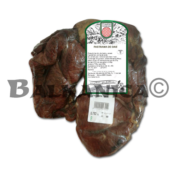 CURED MEAT (PASTIRMA) SHEEP VACUUM TRADITII ROMANESTI