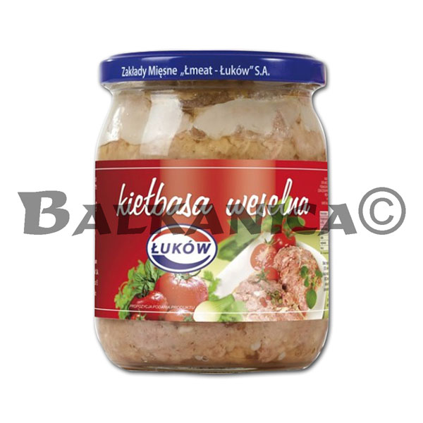 500 G SAUSAGE WESELNA IN OWN JUICE LUKOW