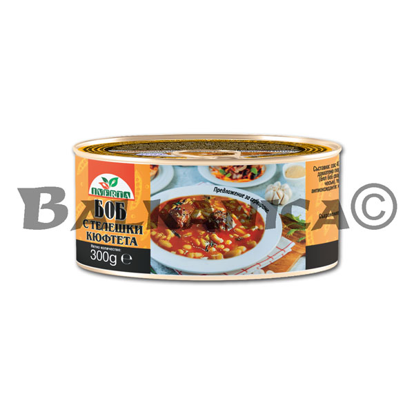 300 G BEANS WITH VEAL MEATBALLS HALAL IVERTA