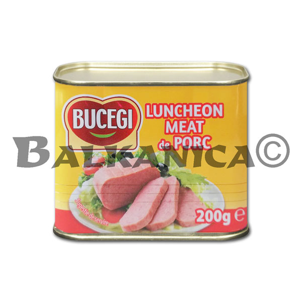 200 G LUNCHEON MEAT DE PORC BUCEGI