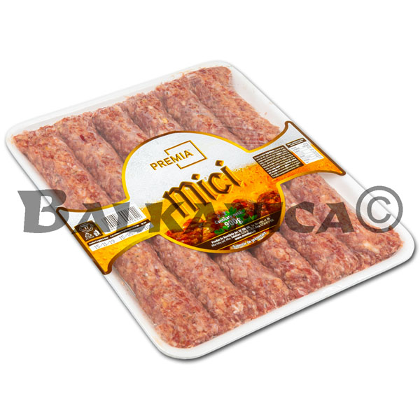 900 G SAUSAGE WITHOUT SKIN (MICI) PORK AND VEAL PREMIA ELIT