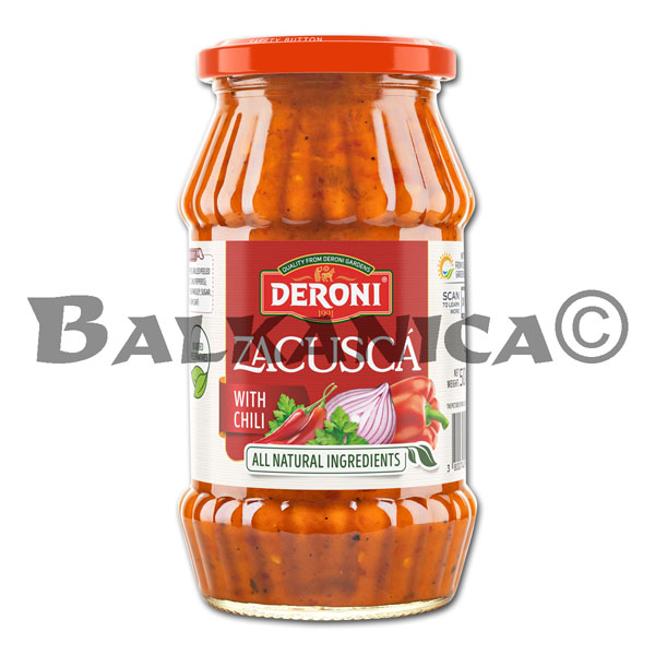 500 G ZACUSCA WITH CHILI PEPPERS DERONI