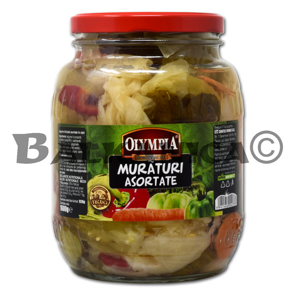 1.6 KG PICKLED VEGETABLES MIXED OLYMPIA
