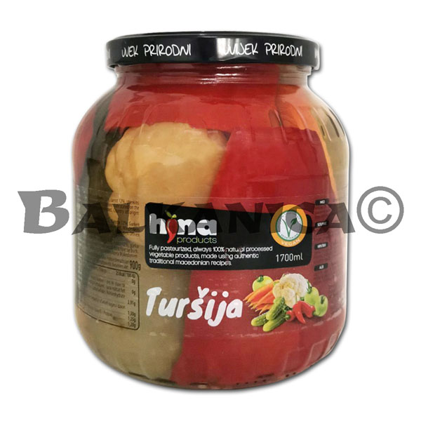 1.6 KG PICKLED VEGETABLES MIXED HINA PRODUCTS
