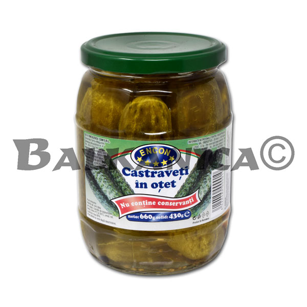 720 G PICKLED CUCUMBERS ENCON