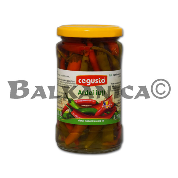 270 G CHILI PEPPERS CEGUSTO CONSERVFRUCT