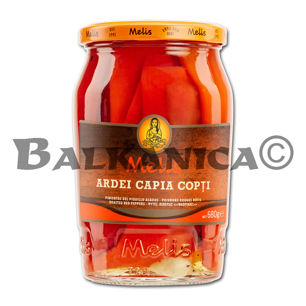 680 G ROASTED RED PEPPERS MELIS