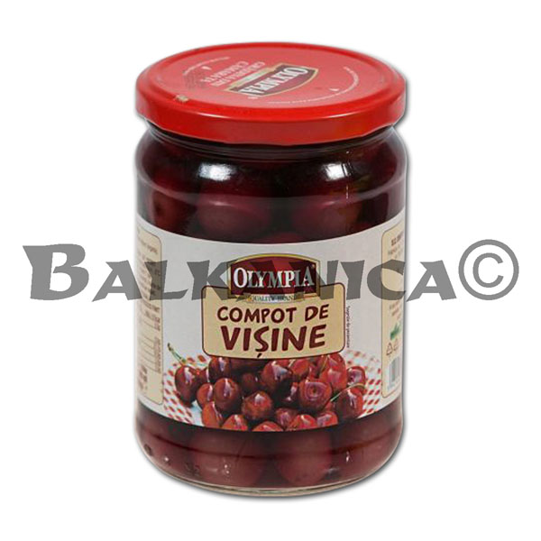 560 G COMPOTE SOUR CHERRY OLYMPIA