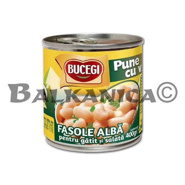 400 G BEANS WHITE FOR COOKING AND SALAD BUCEGI