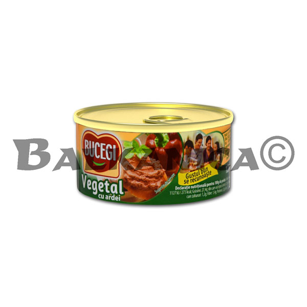 120 G PATE VEGETABLE WITH PEPPERS BUCEGI