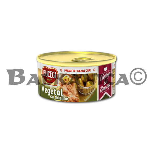 120 G PATE VEGETABLE WITH OLIVES BUCEGI