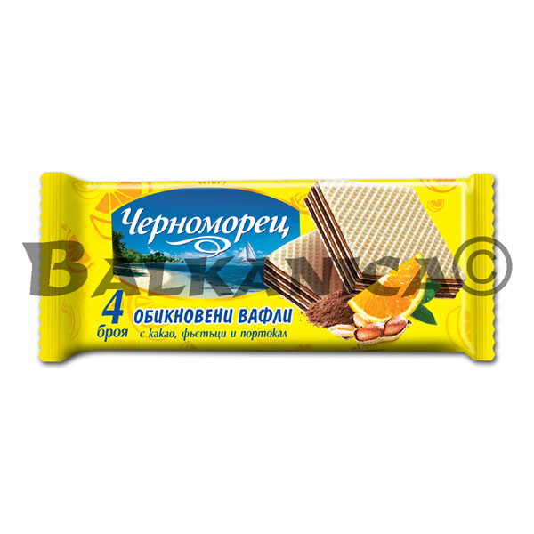 105 G WAFERS CLASSIC WITH COCOA ORANGE AND PEANUTS CHERNOMORETS