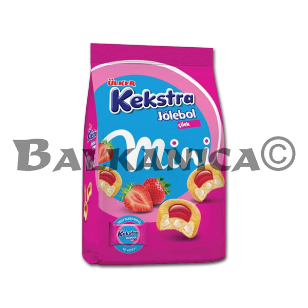150 G CAKE WITH CREAM AND STRAWBERRY MINI KEKSTRA ULKER