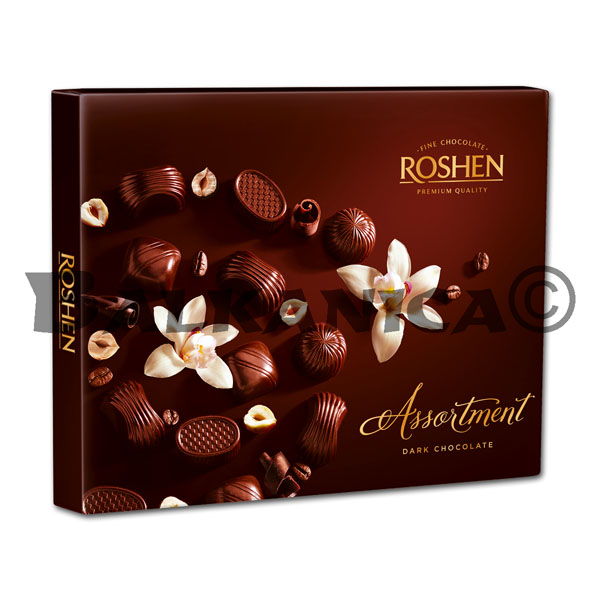 154 G CHOCOLATE CANDIES ASSORTED DARK ROSHEN