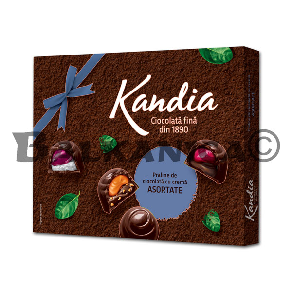 103.8 G PRALINE CHOCOLATE WITH CREAM ASSORTED KANDIA