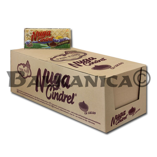 50 G BARRA DE NOUGAT CACAO CINDREL PAN FOOD
