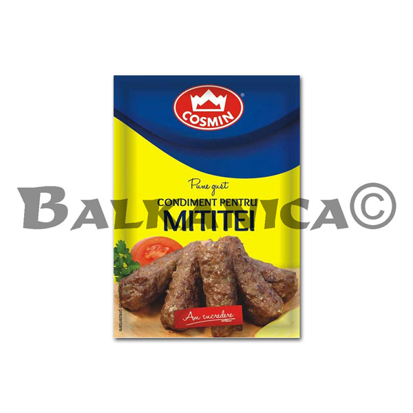 20 G SPICE FOR SAUSAGE WITHOUT SKIN (MICI) COSMIN