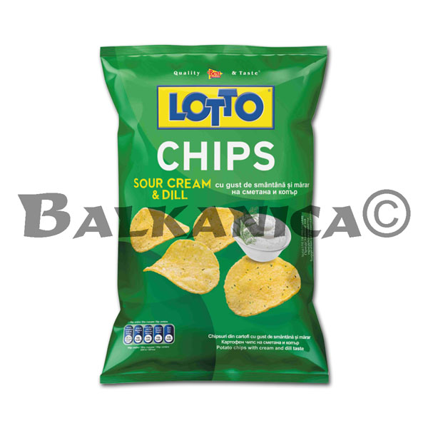 100 G CHIPS CREAM AND DILL LOTTO