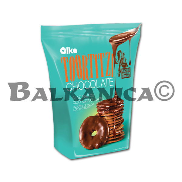 80 G TORTITAS GLAZED WITH CHOCOLATE WITH MILK ALKA