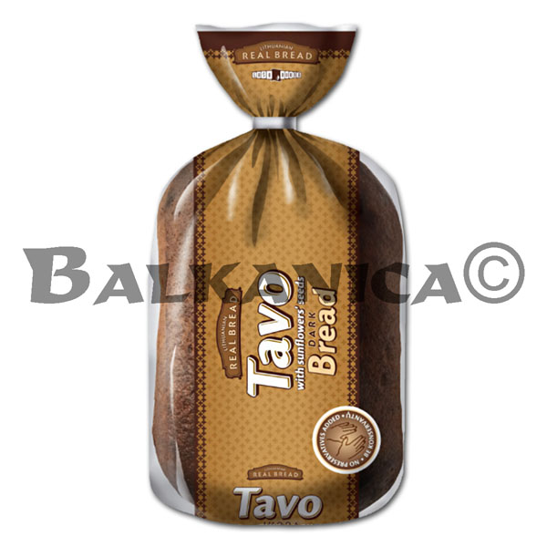 700 G BROWN BREAD WITH SUNFLOWERS SEEDS TAVO LASU DUONA