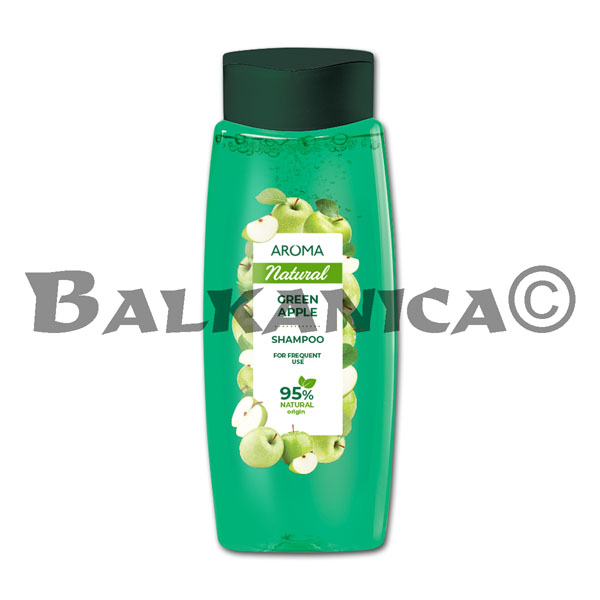 500 ML SHAMPOO FREQUENT USE GREEN APPLE AROMA