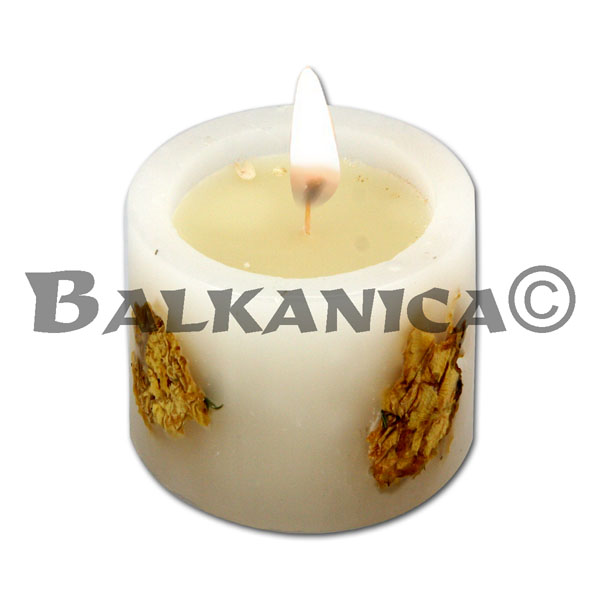 120 G CANDLE VANILLA WHITE ROSE VALLEY