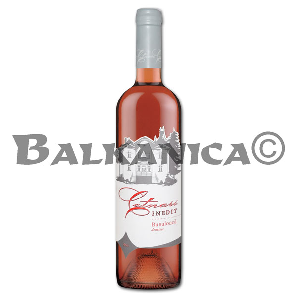 0.75 L WINE ROSE SEMIDRY BUSUIOACA DE BOHOTIN COTNARI INEDIT