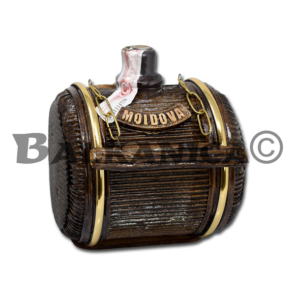 1 L BRANDY BARREL DECORATED DIVIN GARLING COLLECTION 40%