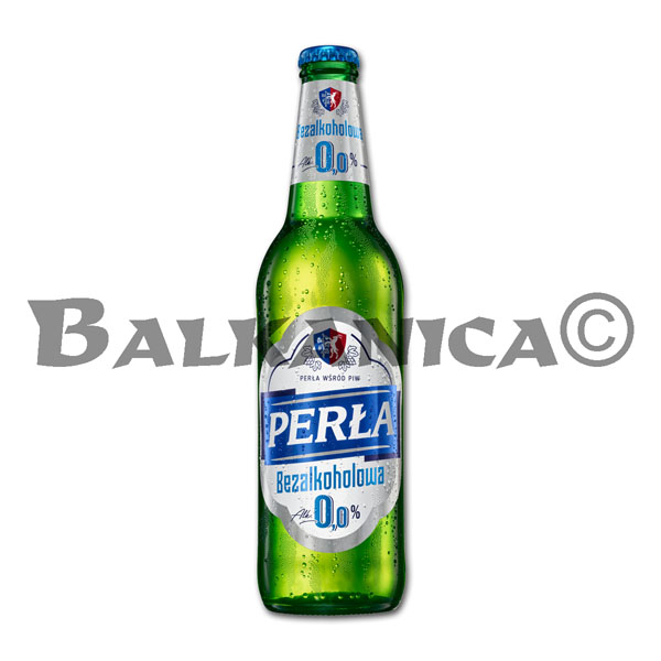 0.5 L BEER BOTTLE WITHOUT ALCOHOL PERLA 0.0%