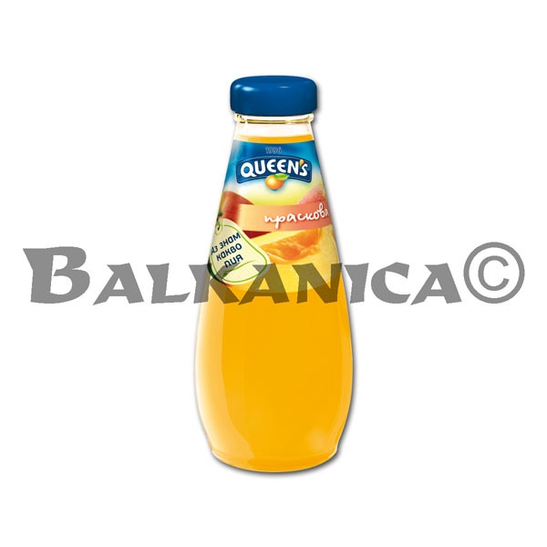 0.25 L SUCO NATURAL PESSEGO QUEEN'S
