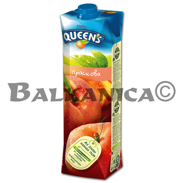 1 L SUCO NATURAL PESSEGO QUEEN'S