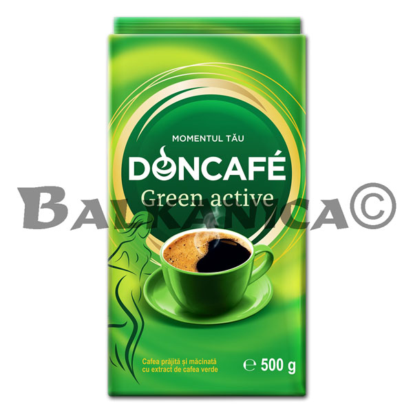 500 G GREEN ACTIVE DONCAFE