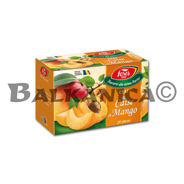 40 G TEA APRICOT AND MANGO FARES