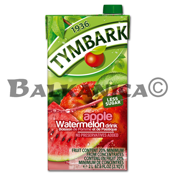2 L JUICE APPLE AND WATERMELON TYMBARK