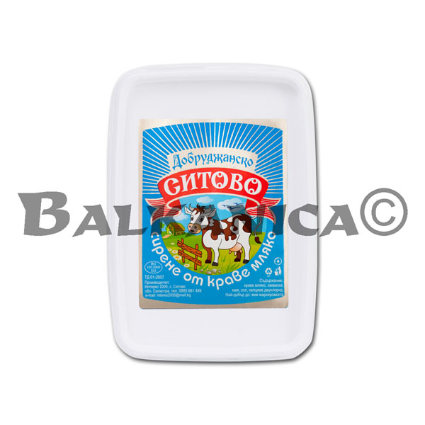 400 G QUESO BLANCO DE VACA PVC SITOVO 400 G QUESO BLANCO DE VACA PVC SITOVO