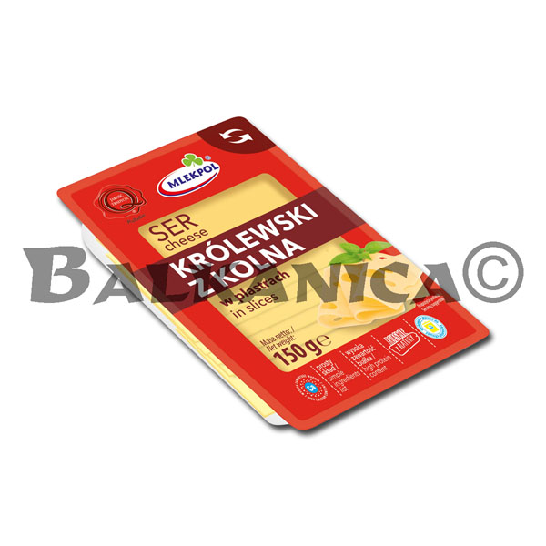 150 G QUESO REAL DE KOLNA EN LONCHAS MLEKPOL