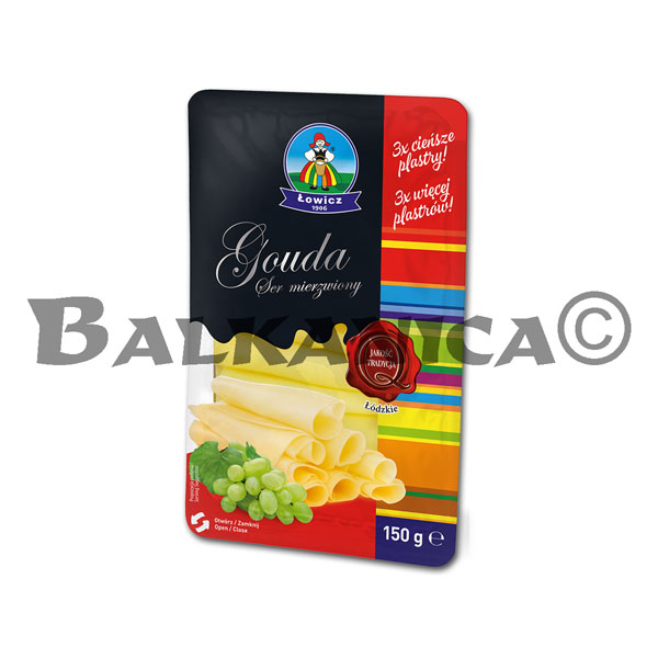 150 G QUESO GOUDA EN LONCHAS LOWICZ 1906