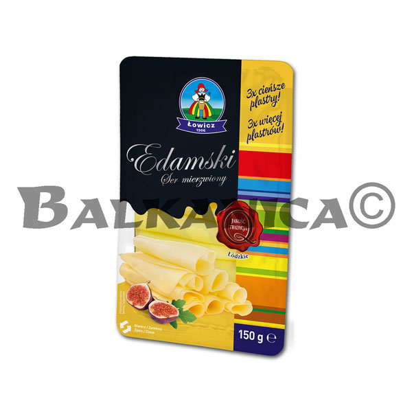 150 G FROMAGE EDAMSKI EN TRANCHES LOWICZ 1906