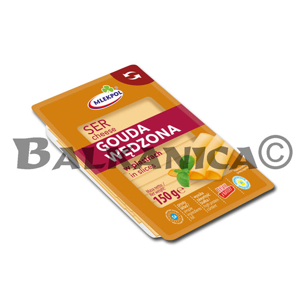 150 G SER GOUDA WEDZONA W PLASTRACH MLEKPOL
