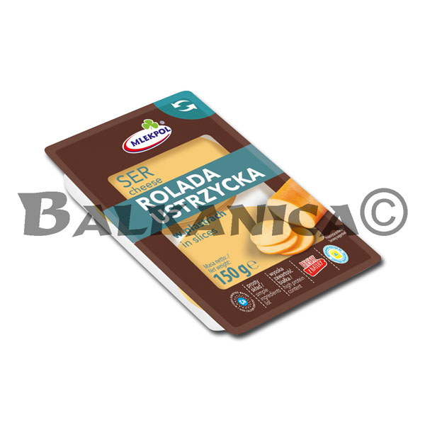 150 G SER ROLADA USTRZYCKA W PLASTRACH MLEKPOL