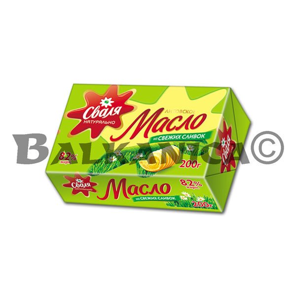 200 G MANTEQUILLA DE NATA DULCE 82% SVALYA 200 G MANTEQUILLA DE NATA DULCE 82% SVALYA