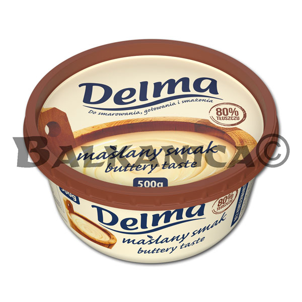500 G MARGARINA SABOR MANTEQUILLA DELMA 500 G MARGARINA SABOR MANTEQUILLA DELMA