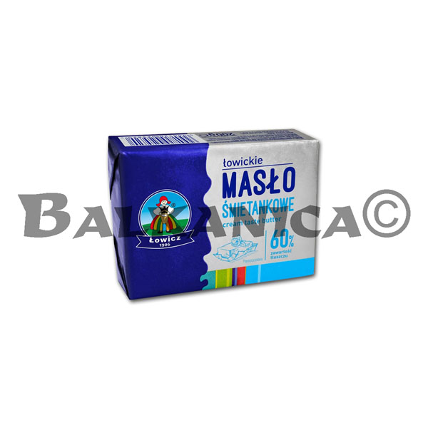 200 Г МАСЛО ВЕРШКОВЕ 60% ЛОВІЧ 1906