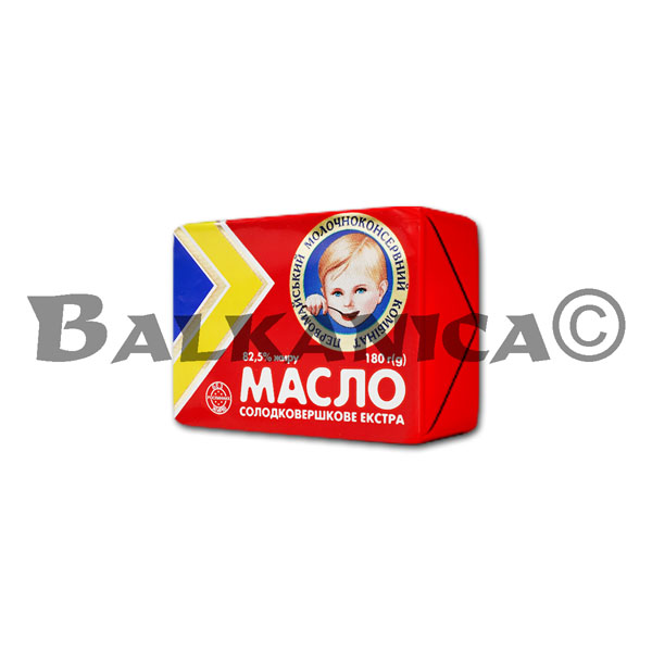 180 G MANTEQUILLA DULCE EXTRA 82.5% PERVOMAISKYI
