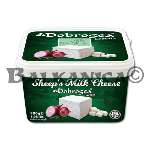 900 Г БРЫНЗА ОВЕЧЬЯ ДВОЙНОЙ КРЕМ ПВЦ ДОБРОГЕЯ ЛАКТАТЕ