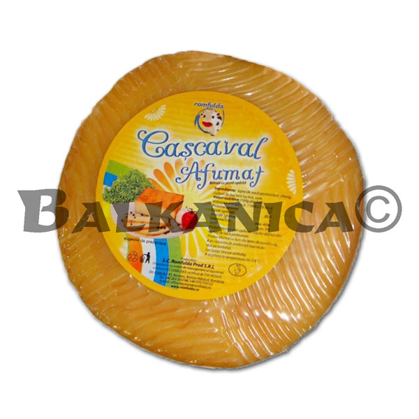 500 GR QUESO CASCAVAL AFUMAT ROMFULDA 500 GR QUESO CASCAVAL AFUMAT ROMFULDA