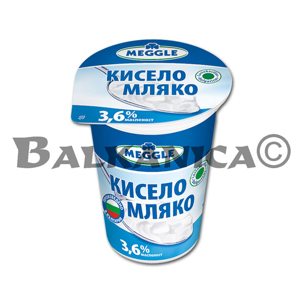 400 G YOGUR DE VACA 3.6% MEGGLE 400 G YOGUR DE VACA 3.6% MEGGLE