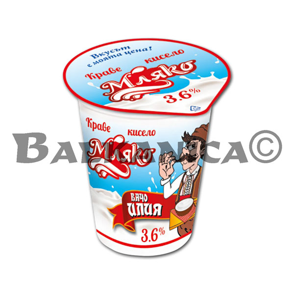 400 G + 100 G BONUS YOGUR DE VACA 3.6% BACHO ILIYA