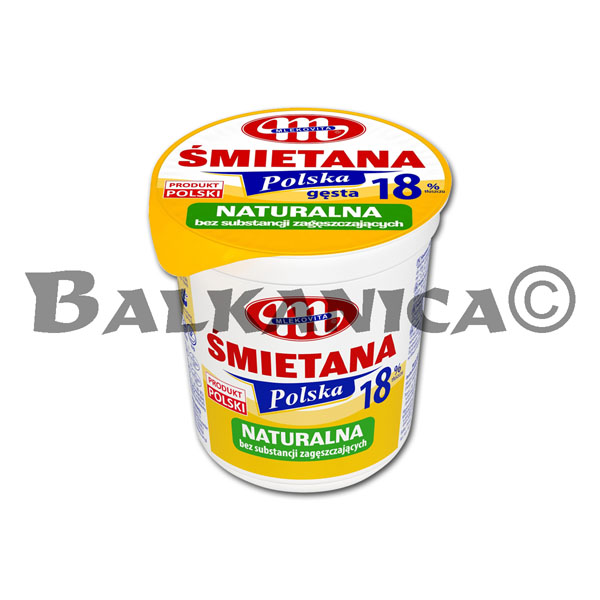 400 G SOUR CREAM 18% MLEKOVITA